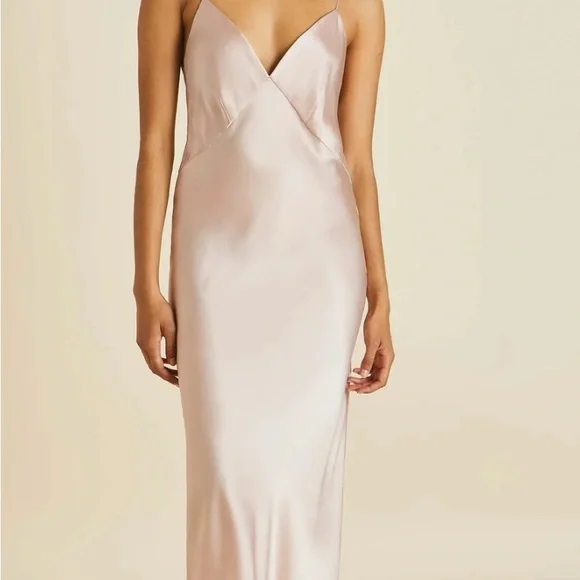 Olivia von Halle Magenta Dress size 1 - Picture 6 of 7